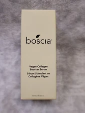 BOSCIA Vegan Collagen Booster Serum 1 fl oz New in Box Exp 10/26