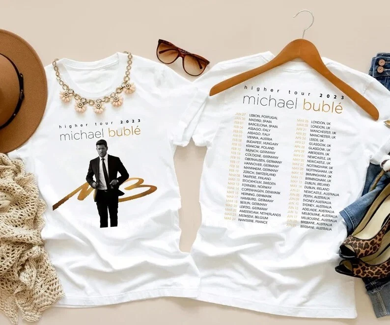 Michael buble concert t shirt deals