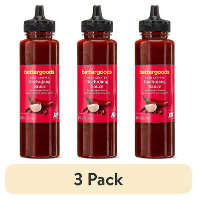 (3 pack) bettergoods Gochujang Sauce, 12.5 oz