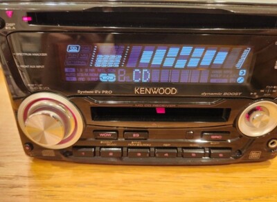 CD/MDプレイヤー(KENWOOD) Kenwood DPX-55MD CD MD Receiver MDLP Car Audio Stereo | eBay