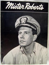 MISTER ROBERTS THÉÂTRE JEU SOUVENIR PROGRAMME BROCHURE GUIDE 1949 VINTAGE