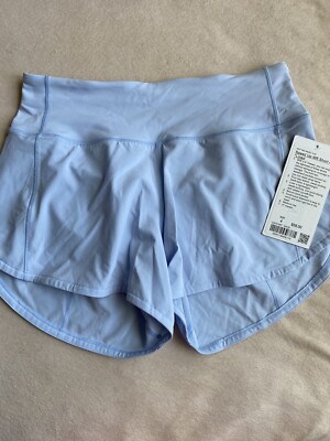 Lululemon Speed Shorts MR 4  Inseam Size 4 Daydream