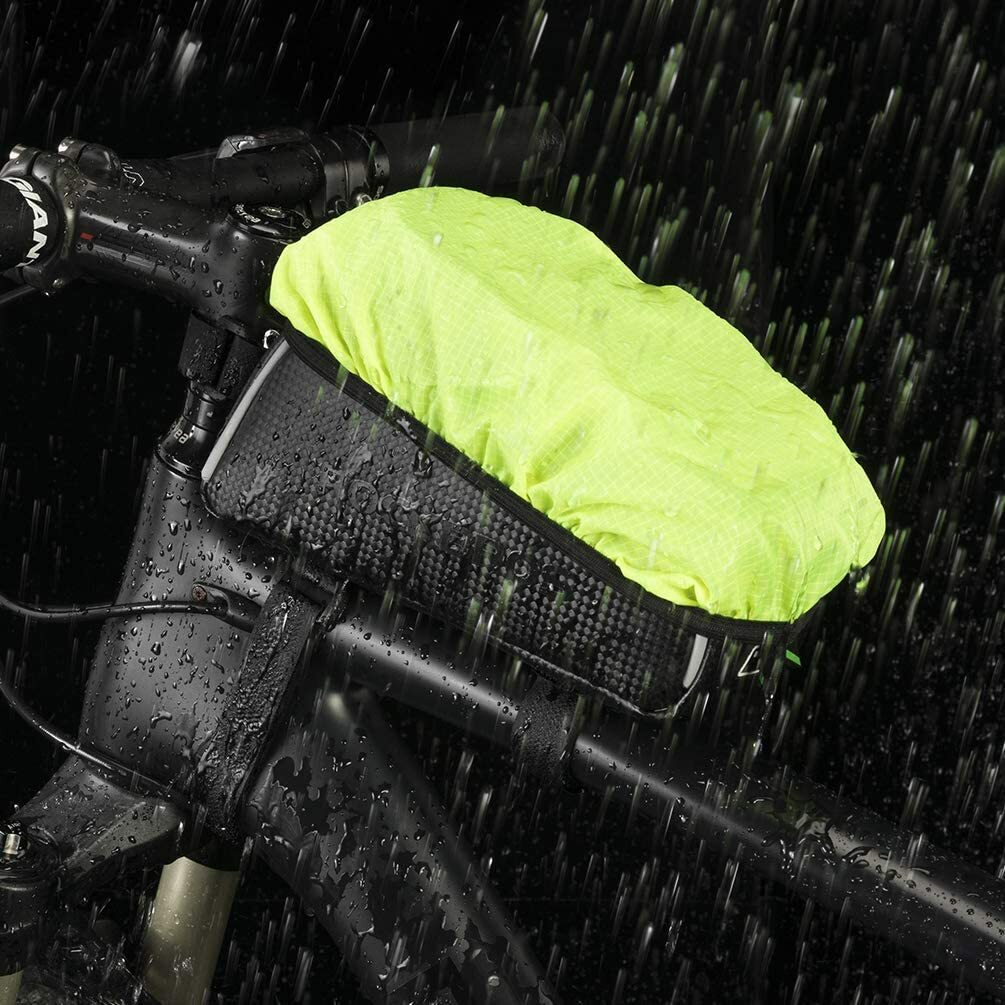 Borsa telaio bici ROCKBROS touch screen fino a 6,5" impermeabile borsa tubo superiore foto 4