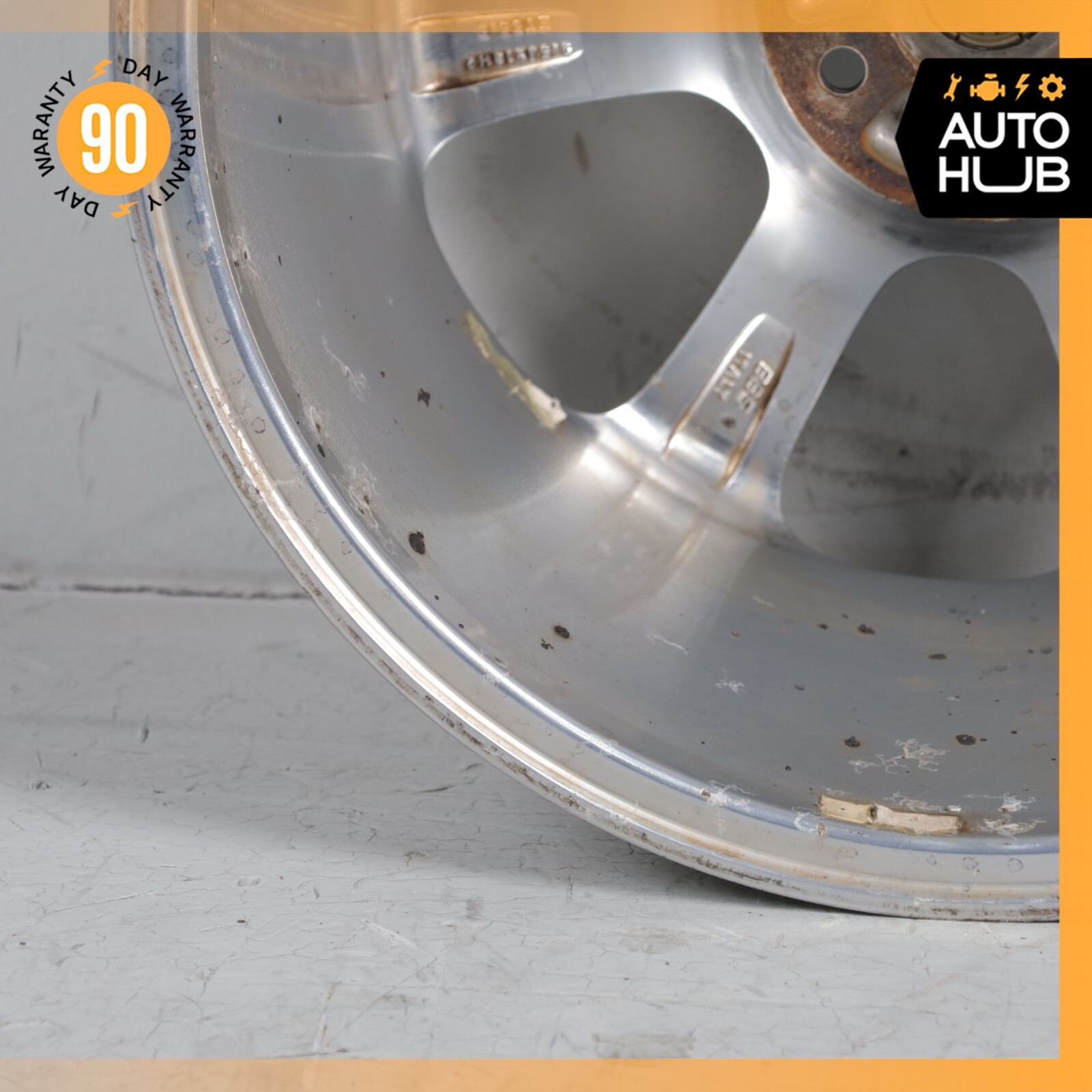 Maserati M138 Coupe Spyder 4200 GT 9.5 x 18 18" BBS Rear Wheel Rim 199554 OEM