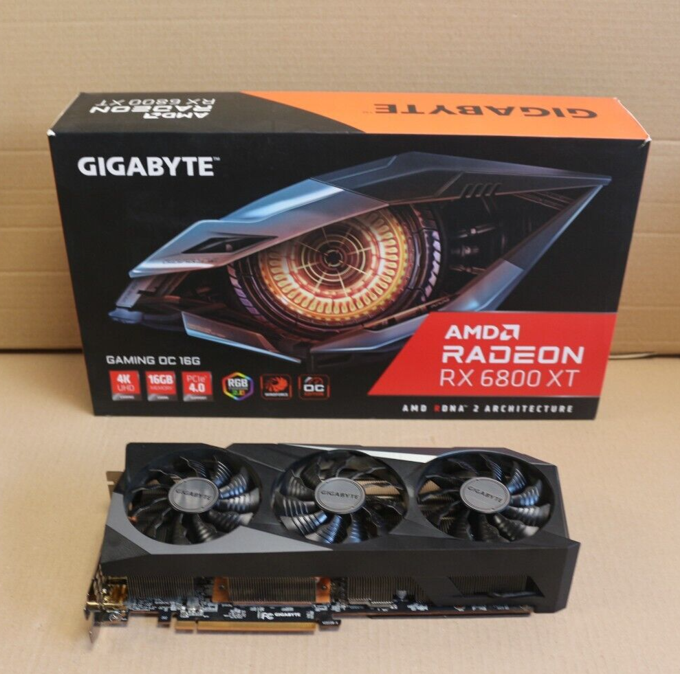 GIGABYTE AMD Radeon RX 6800 XT GAMING OC 16GB GDDR6 Graphic Card