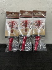 Lot Of 3 WESTERN THEME cowboy Hats birthday party MINI CASCADE CENTERPIECE 7.5"