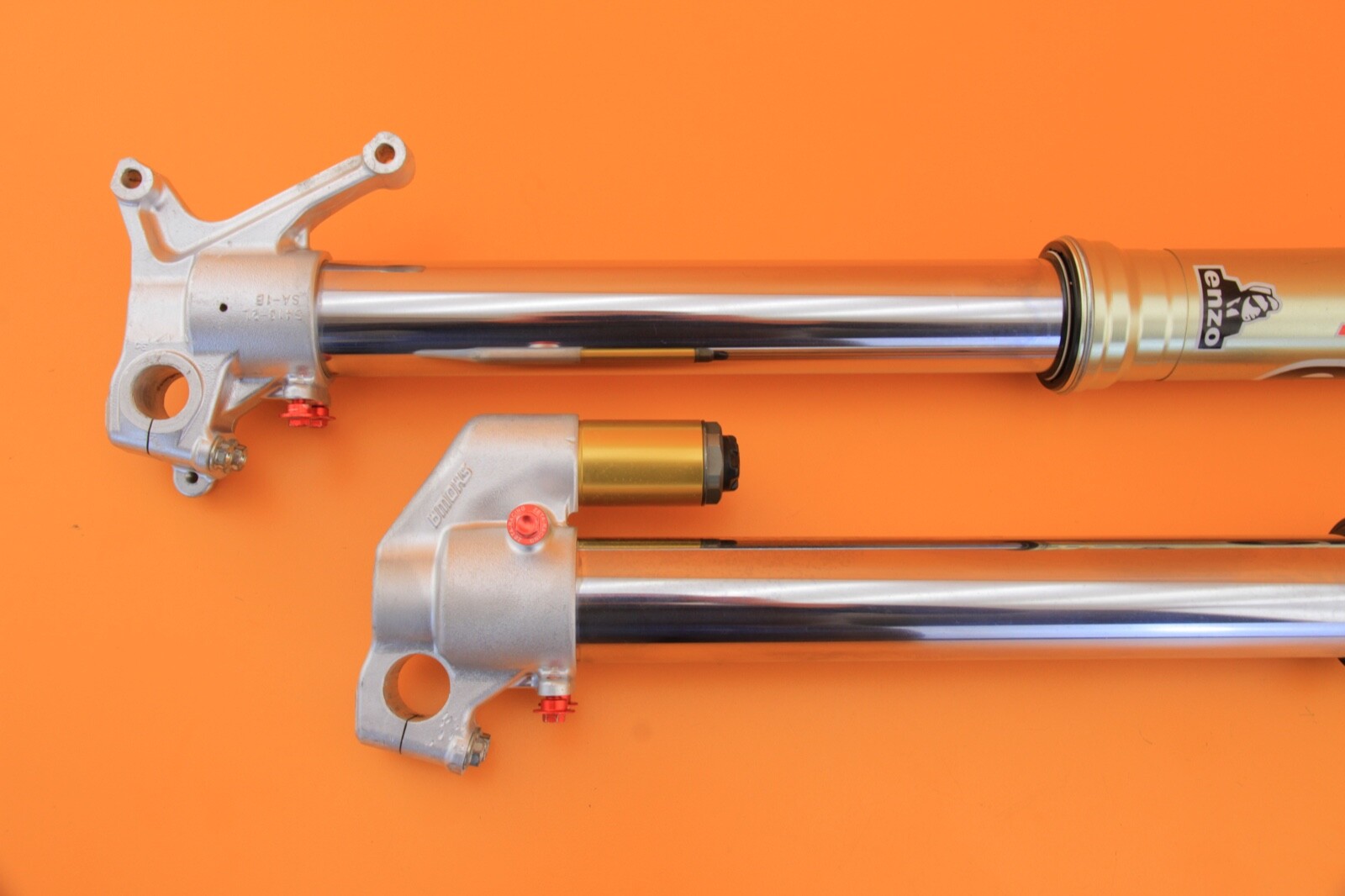 1516 2015 RMZ450 RMZ 450 SFF AIR Enzo Front Suspension Forks Left