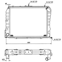 KüHler WasserküHler MotorküHler FüR Toyota Hiace III Wagon LH1 RZH1 H1 YH7 LH6