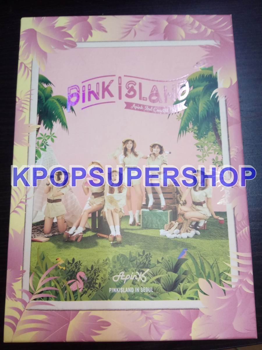Apink 2nd Concert: Pink Island 2015 2 DVD Photobook Photocard