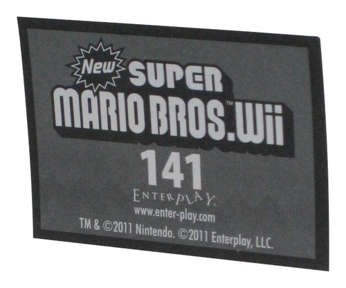 Nintendo New Super Mario Bros. Wii (2011) Enterplay Yellow Toad Mini Sticker 141 - 第 3/3 張圖片