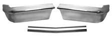 1962 Chevy  Impala Front Bumper Triple Chrome Plated  Dynacorn