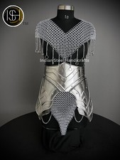 Chainmail Layers top, Skirt, Waist  Tesset Armor, Cosplay, SCA, LARP Armor.