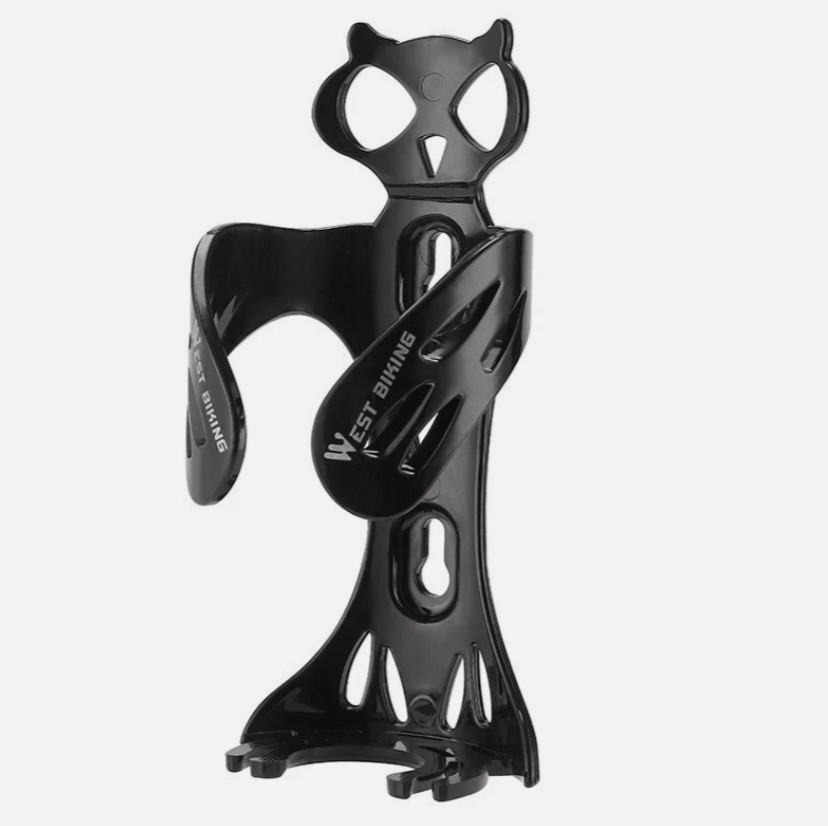 WEST BIKING Owl Shaped Bicycle Bottle Holder PC Bike WaterBo