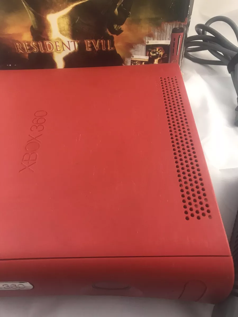 Microsoft Xbox 360 Elite Resident Evil 5 Limited Edition 120GB Red Console  (NTSC) for sale online