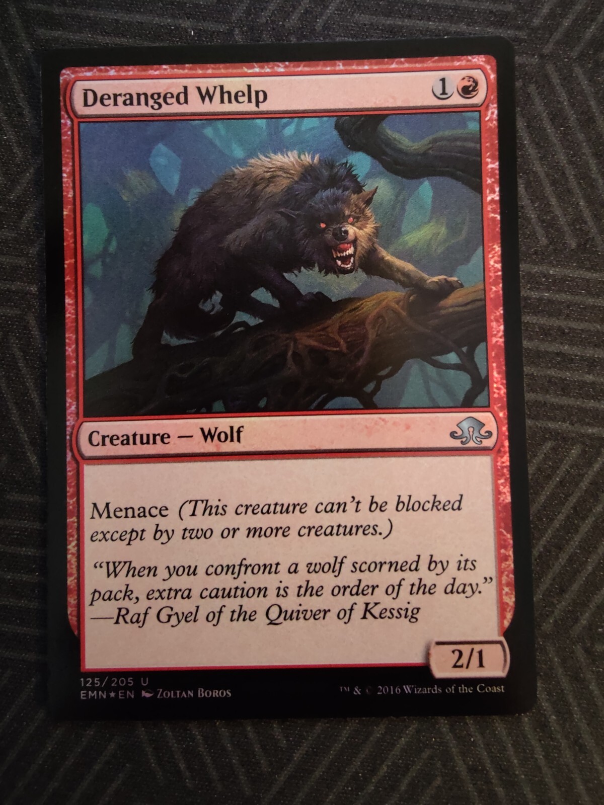 mtg deranged whelp foil eldritch moon