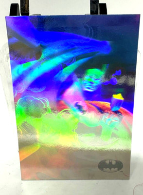 1996 Skybox DC Comics Batman Holo Series 35 An Icy Grave Mr Freeze Hologram