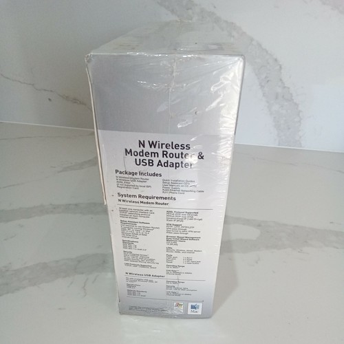 Belkin N WIRELESS ROUTER/USB ADAPTER Starter Kit NEW SEALED FAST P&P - 第 3/7 張圖片