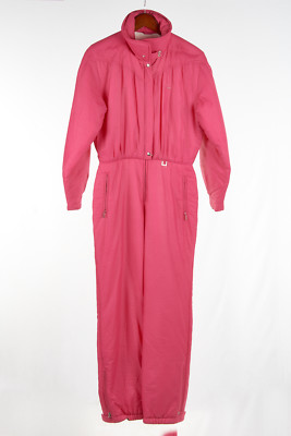 Vintage Donna Bogner Tuta da Sci 12 IN Magenta Rosa Acceso USA Fatto | eBay