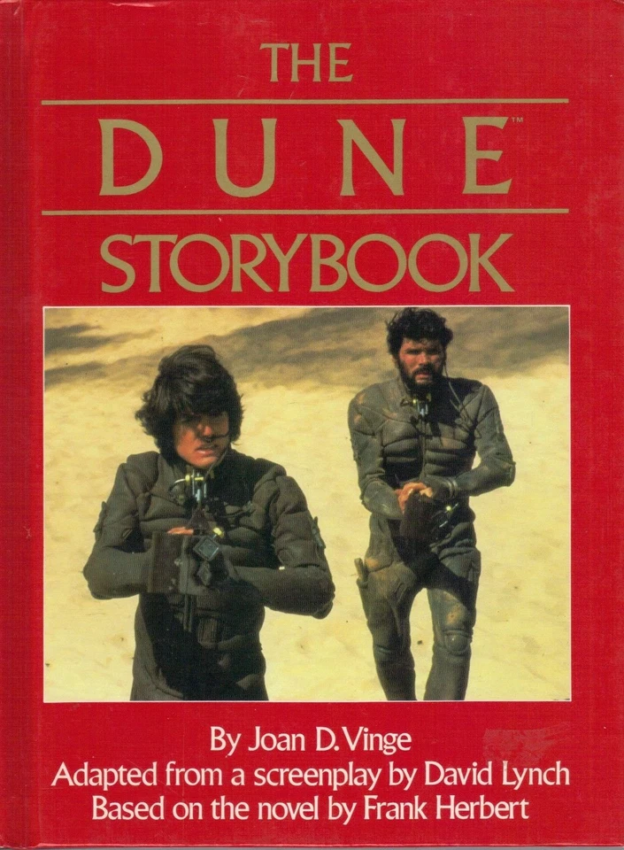 Dune Hardcover Story Book 60 Pgs W Movie Pictures MINT STING NOS OOP Old Stock