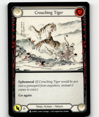 Flesh And Blood Crouching Tiger DYN065 Dynasty Common | eBay