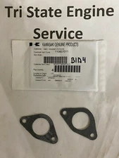 A PAIR OF GENUINE OEM KAWASAKI 11060-7011 INTAKE MANIFOLD GASKET FOR FH SERIES