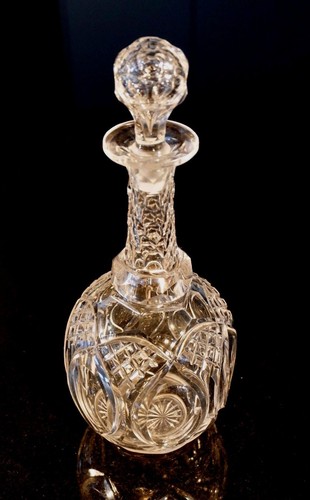 Beautiful Victorian Crystal Decanter
