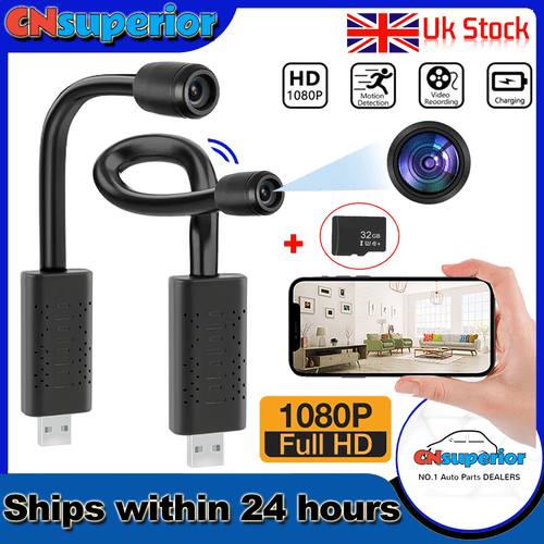 1080P HD Mini Wireless Camera Spy Wifi IP Home Security DVR Motion ...