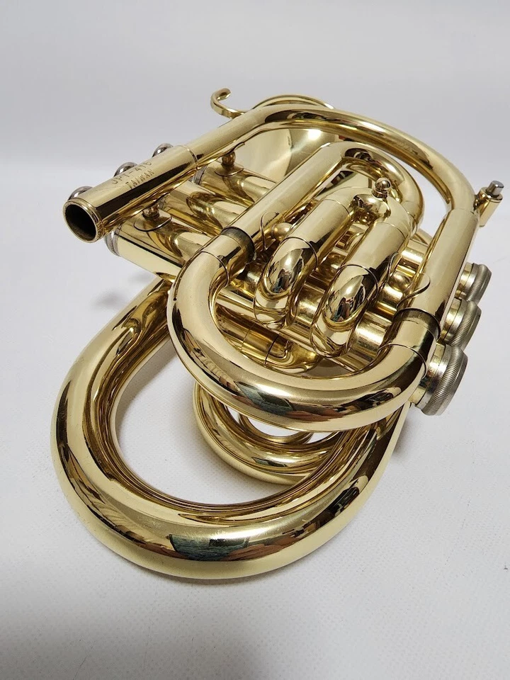 Jupiter Jpt-416 Trompeta de Bolsillo Instrumento Musical Estuche Rígido Foto 2 de 4