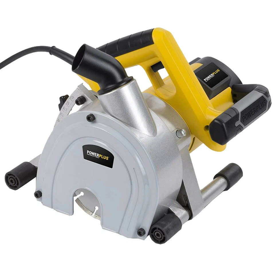 Mauernutfräse Schlitzfräse Fräse 1800W 3 Paar Trennscheiben 150 mm Mauerfräse - Bild 2 von 4