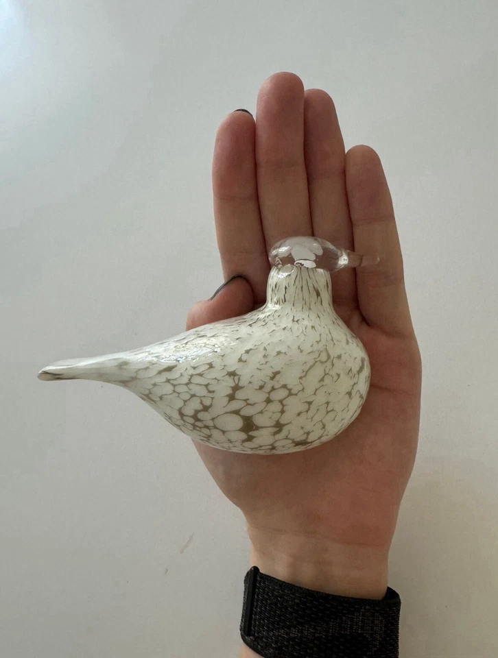 Iittala - Pájaros de Toikka Little Riekko / Diseño de urogallo sauce Oiva Foto 3 de 4