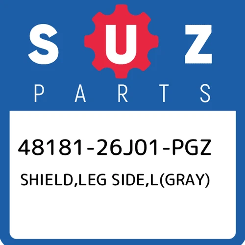 SHIELD, LEG SIDE LH (GRAY)