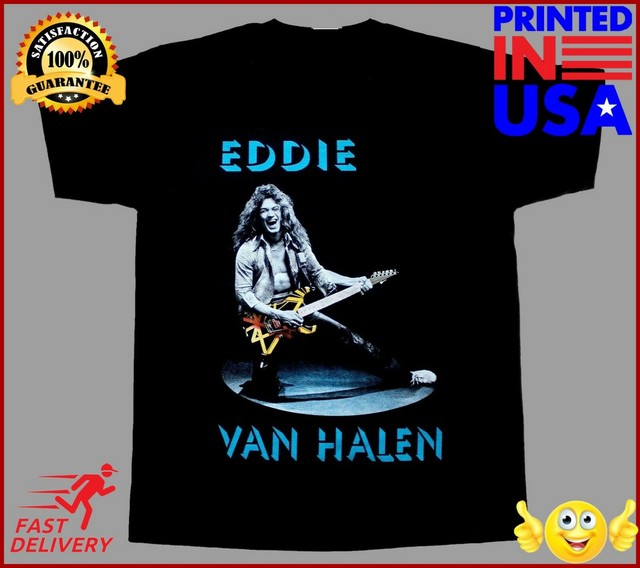 Eddie Van Halen Guitar New Rare T Shirt | eBay