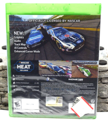 NASCAR Heat for Xbox One VIDEO GAME NEW 869769000153|