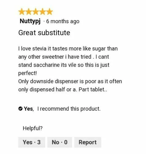 Canderel Stevia SWEETENERS 100 TABLET 0 CALORIE PANTRY keto friendly low carb - Picture 4 of 4