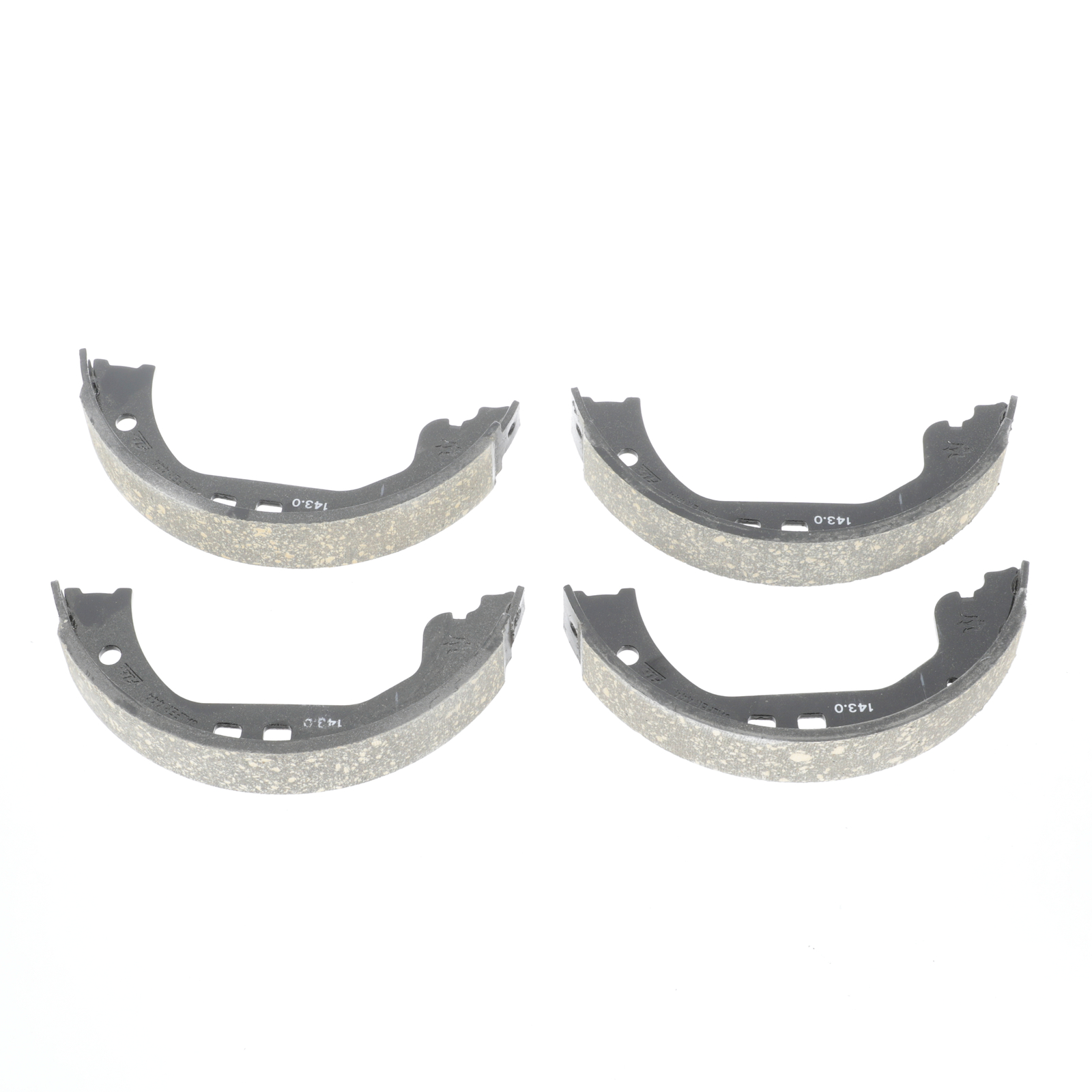 GENUINE MASERATI 2014-2016 Ghibli QTP Molded Rear Brake Shoe Kit OEM 673000035