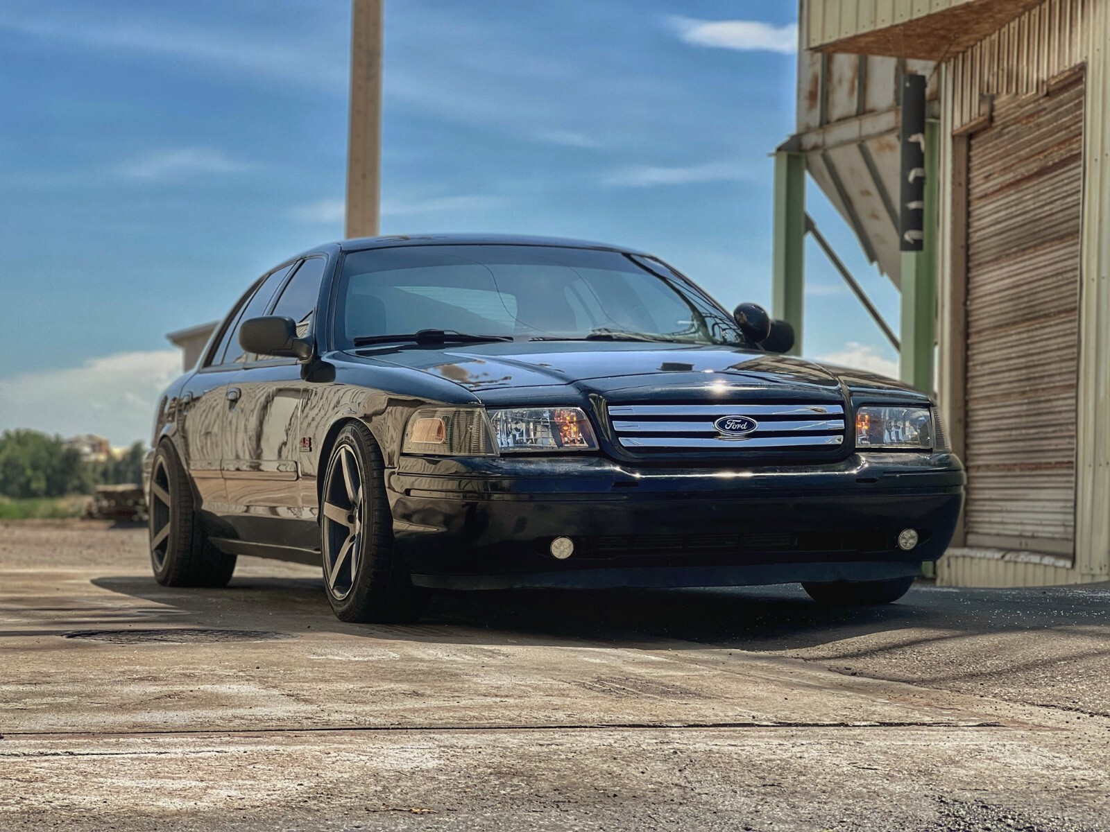 fits 19982012 Ford Crown Victoria Front Hood GCC Style Grille Chrome