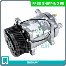 New A/C Compressor Universal Style - SD508 & H14  - 12V - 8 Groove