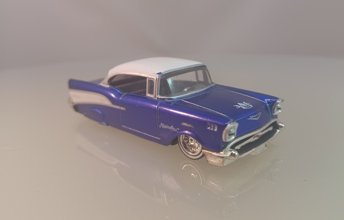 Jada Toys Homie Rollerz 1957 Chevy Belair, Blue No 90044 - 1/64