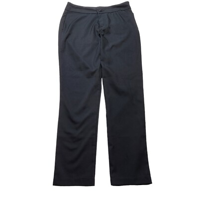 RIDERS by LEE Women's On The Go Comfort Dress Pants 8M Black Wicking  Stretch | eBay