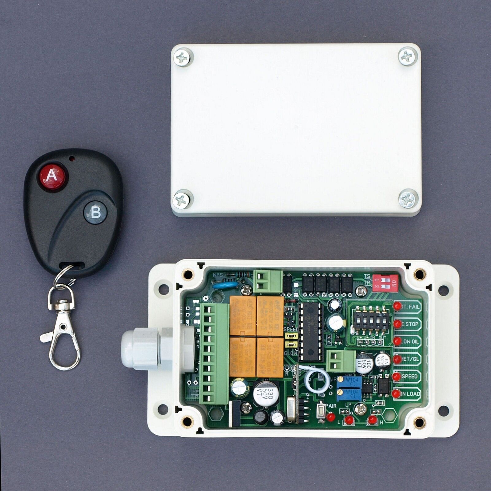 Generator Engine Auto Start Control Battery Monitor Function Wireless Start-Stop