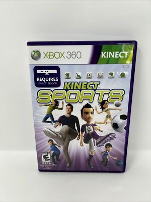 Kinect Sports (Xbox 360 Kinect Game) Complete CIB - Free Shipping!
