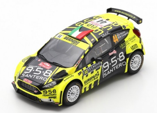 Miniature SPARK FORD Fiesta R5 Davide Riccio 44 Rallye Monte Carlo 2019