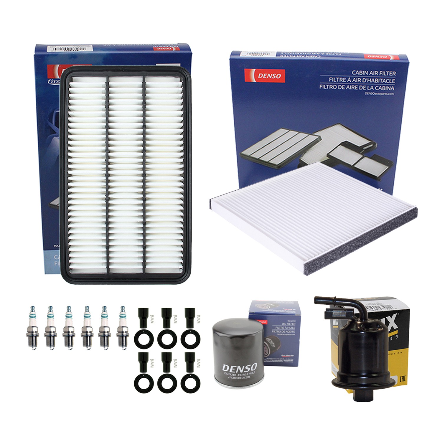 Denso Tune Up Kit 8 Spark Plugs  Boots Kit for Avalon XL XLS 3.0L V6 Auto 00-04