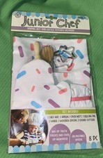 Junior Chef Real Baking Set For Little Kitchen Helpers 8pc New