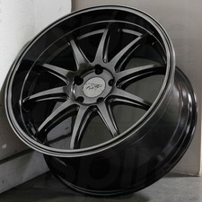 18x10.5 Chromium Black Wheels Xxr 527d 5x114.3 20 Set Of 4 73.1