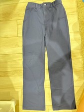 New 90 Vineyard Vines Performance Pants Navy Blue School Golf Stretch Size 14