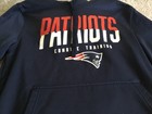 Men's Sz. M. New England PATRIOTS NFL Team Apparel Hoodie .. Combine Training — photo 4