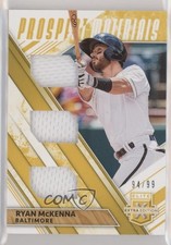 2019 Elite Extra Edition Triple Prospect Materials Gold 94/99 Ryan McKenna s3g