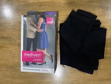 Mediven Comfort For Women 30-40 Mmhg Compression Stockings Knee High Ebony III