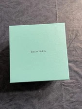 Robins Egg Blue Tiffany Box With White Ribbon For Box (empty)